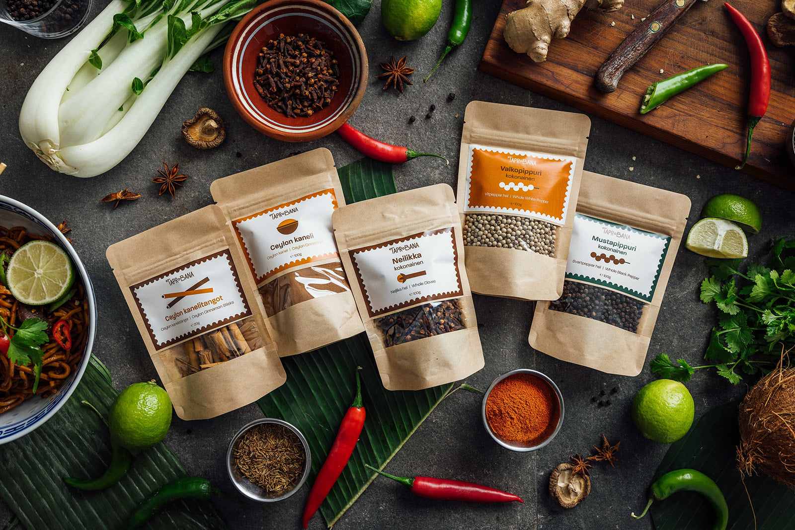 Taprobana spices from Sri Lanka